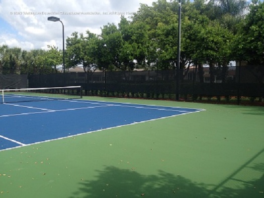 Lighted Tennis Courts