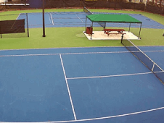 Lighted Tennis Courts